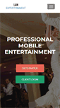 Mobile Screenshot of landmentertainment.com